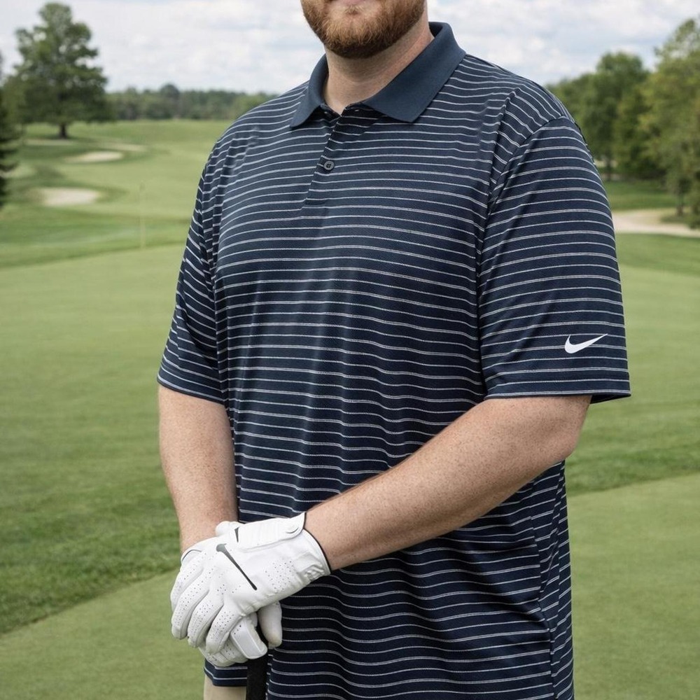 Classic Nike Golf polo made with CoolWick performance fabric